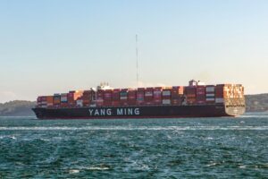 Yang Ming perde na Justiça por contêiner perdido no mar